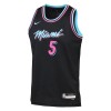 Dres Miami Heat Nikola Jovic Nike 2025-26 City Edition Crno Swingman
